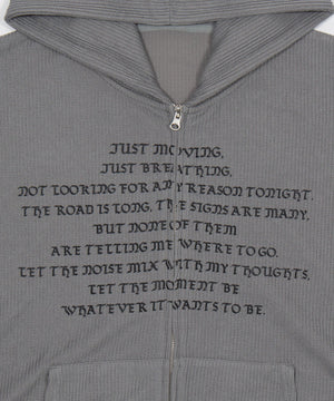 メッシュZIPパーカー