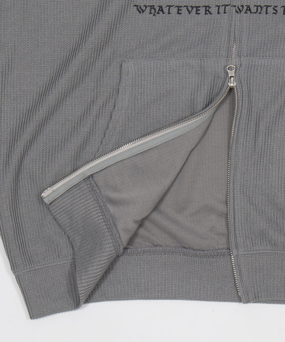 メッシュZIPパーカー