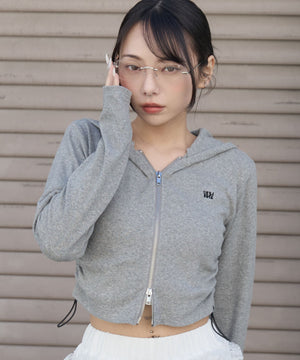 杢グレー モデル：159cm F着用