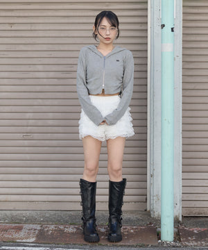 杢グレー モデル：159cm F着用