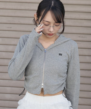 杢グレー モデル：159cm F着用