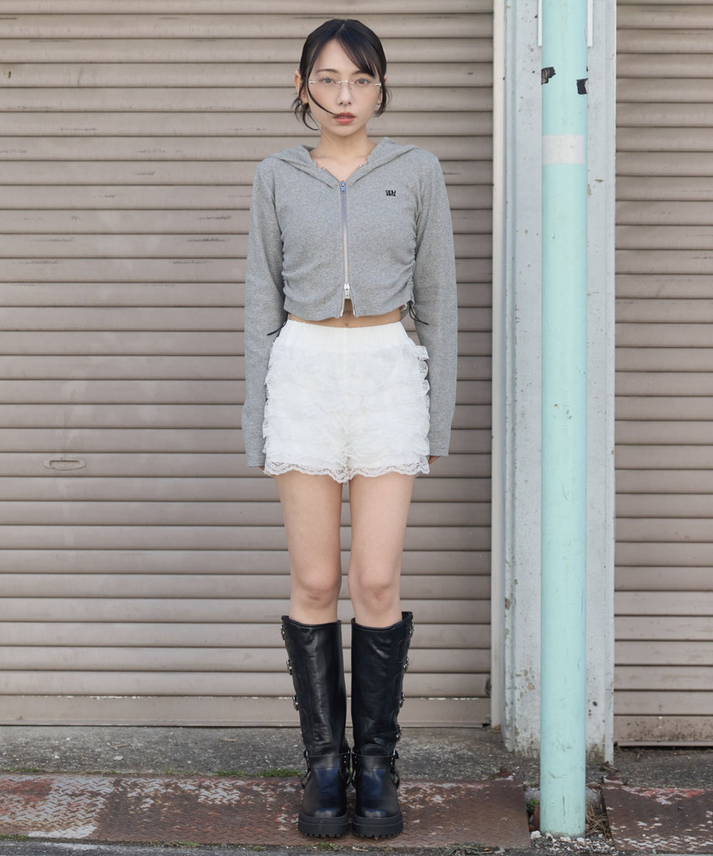 杢グレー モデル：159cm F着用