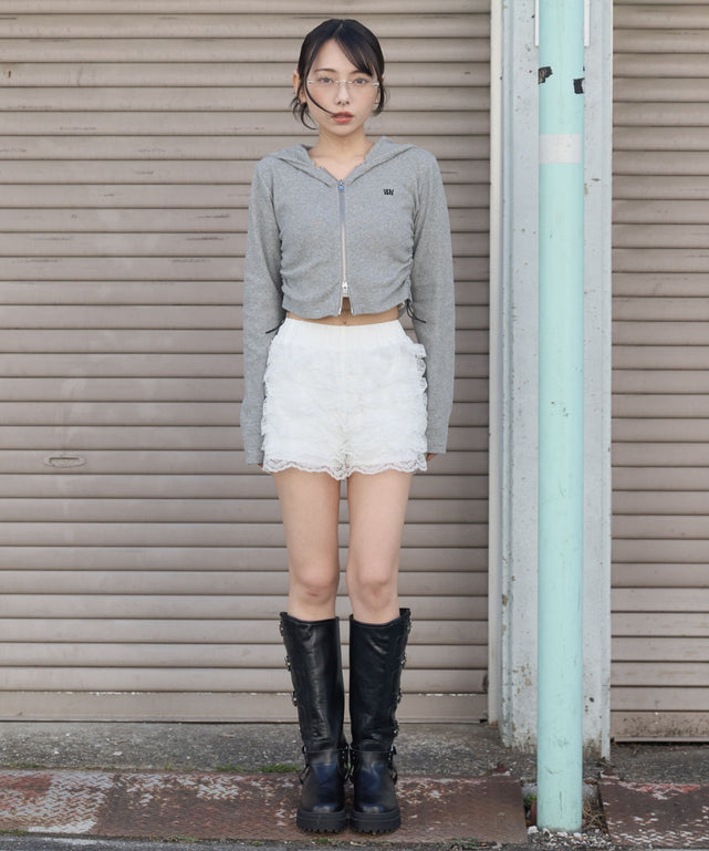 杢グレー モデル：159cm F着用