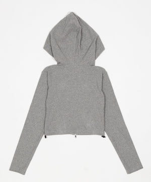 リブジップパーカー