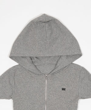 リブジップパーカー