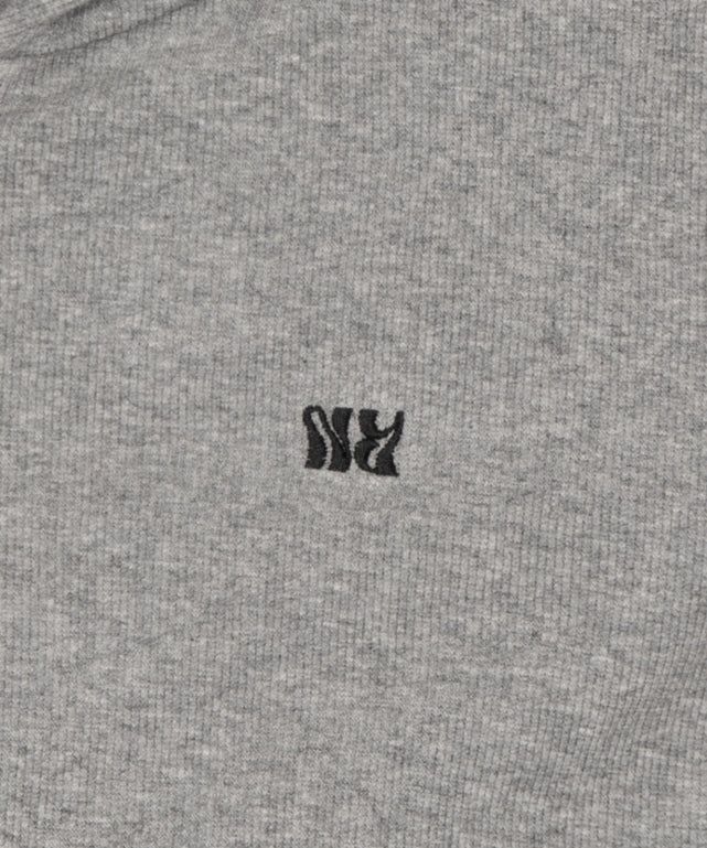 リブジップパーカー