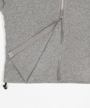 リブジップパーカー