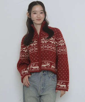 レッド　モデル：163cm F着用