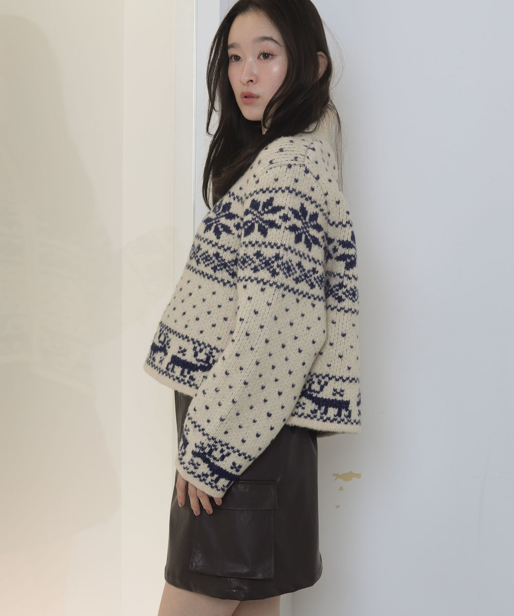 ホワイトアイボリー　モデル：163cm F着用