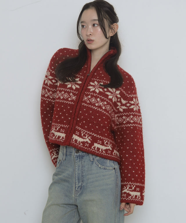 レッド　モデル：163cm F着用