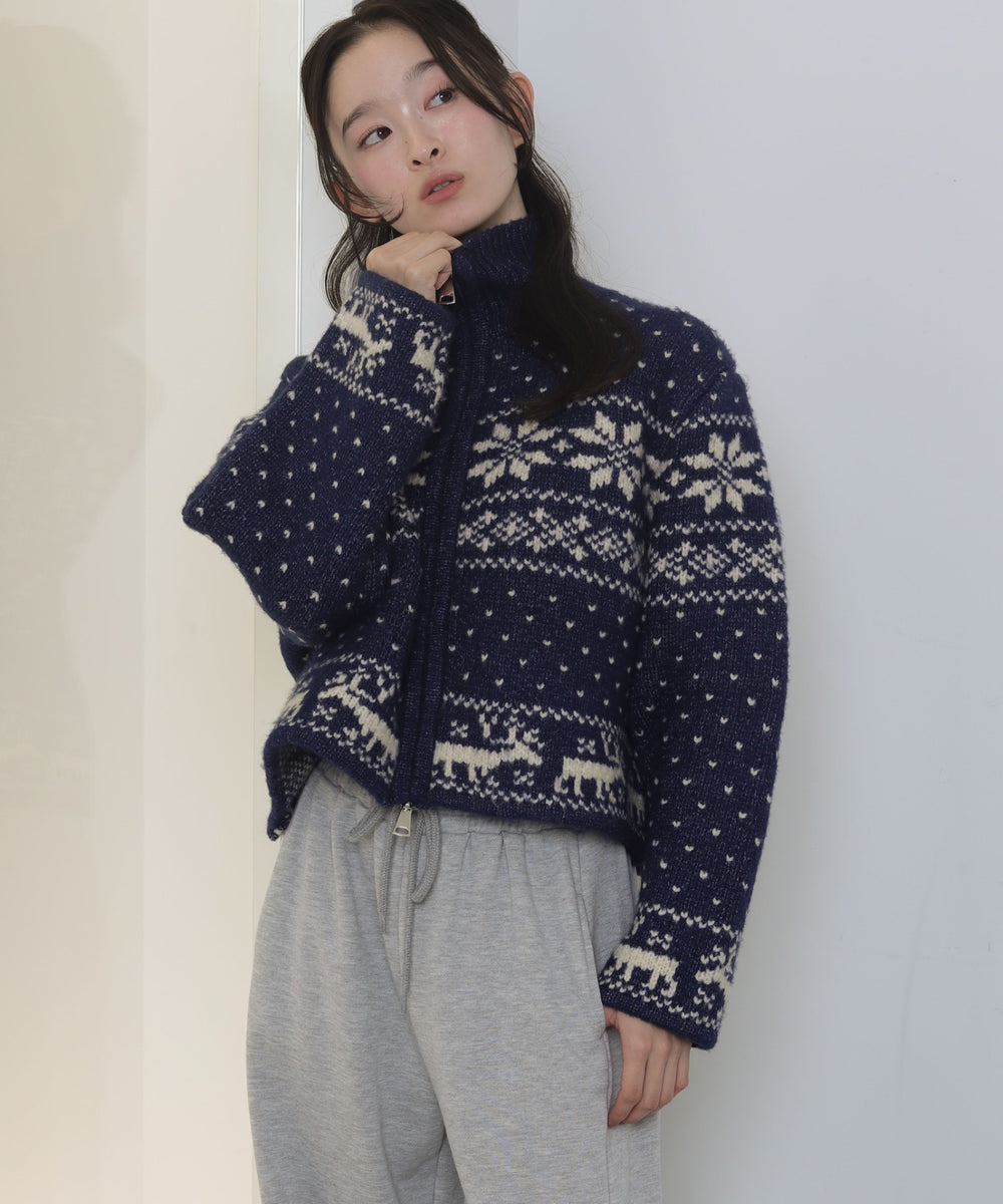 ブルー　モデル：163cm F着用