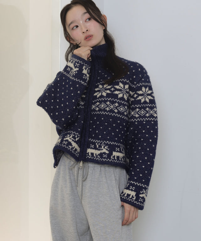 ブルー　モデル：163cm F着用