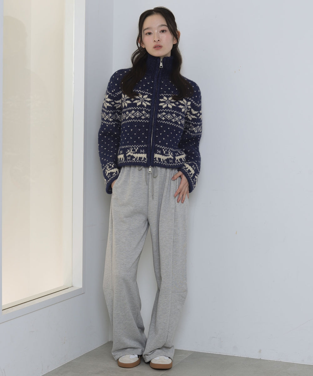 ブルー　モデル：163cm F着用