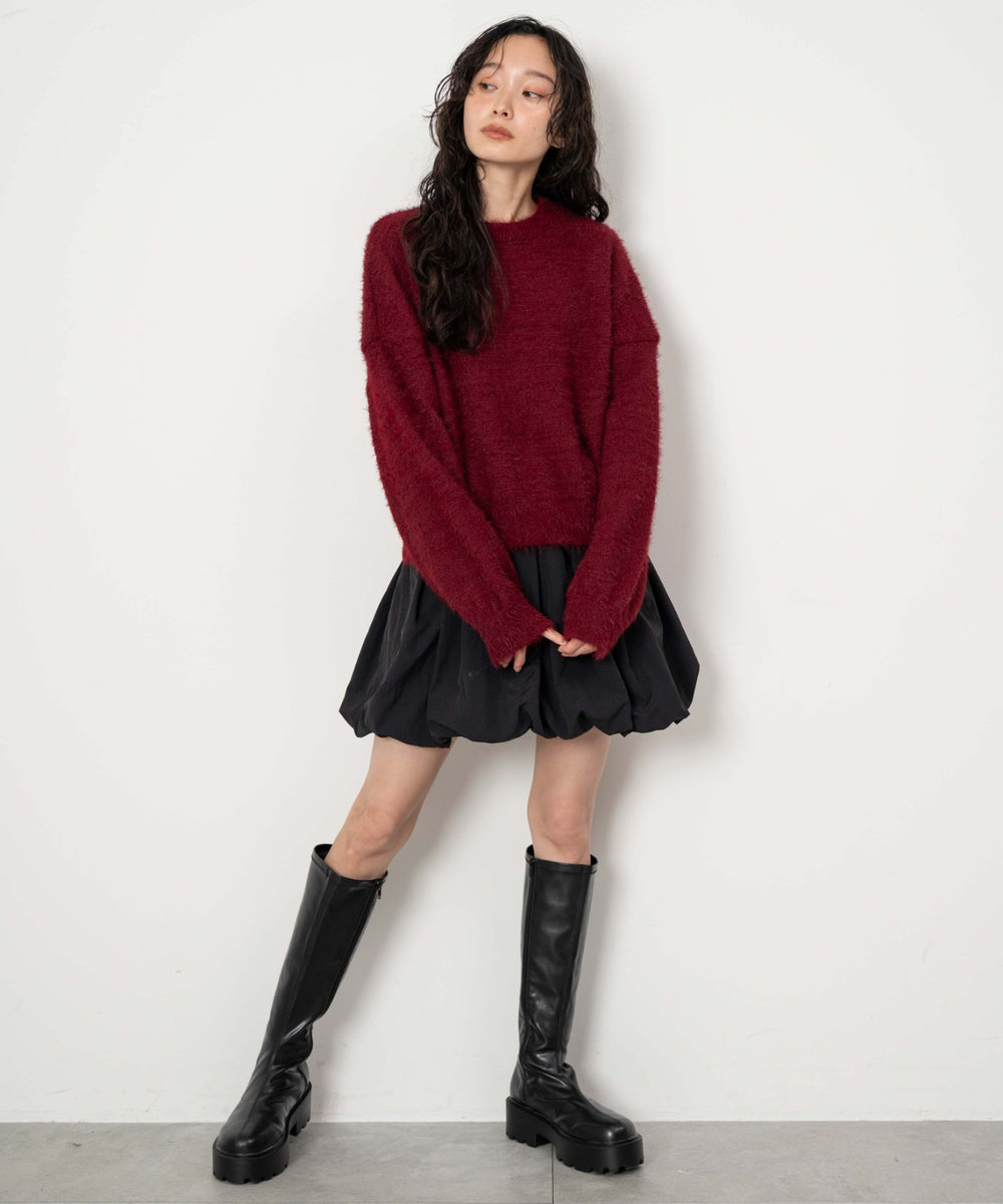 ワイン　モデル：161cm F着用