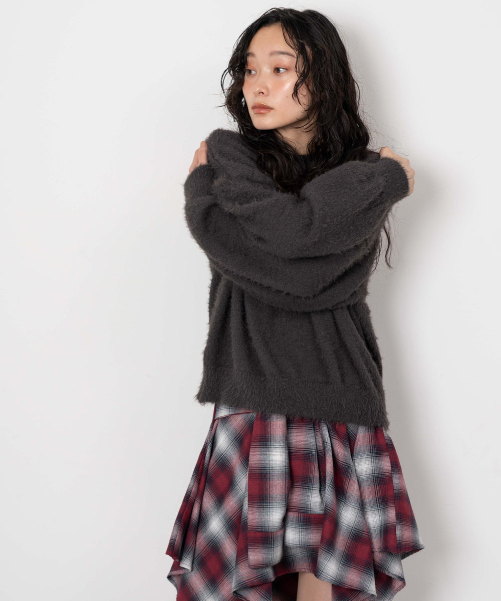 チャコール　モデル：161cm F着用