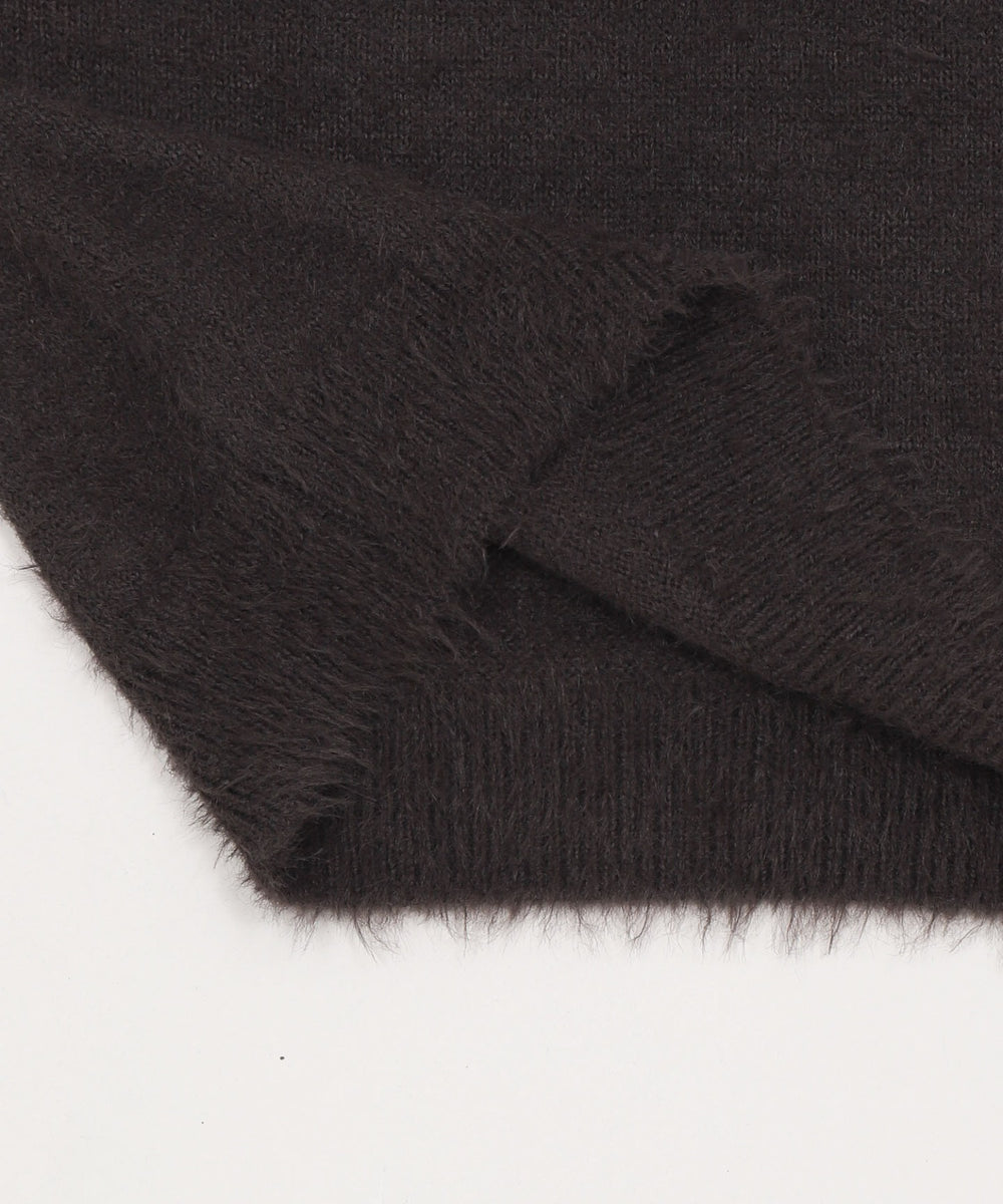 シャギーニットプルオーバー