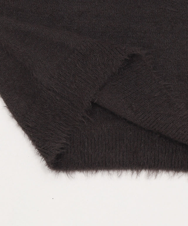 シャギーニットプルオーバー