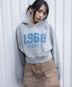 杢グレー モデル：159cm F着用