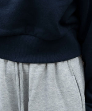 グラフィックショートプルパーカー