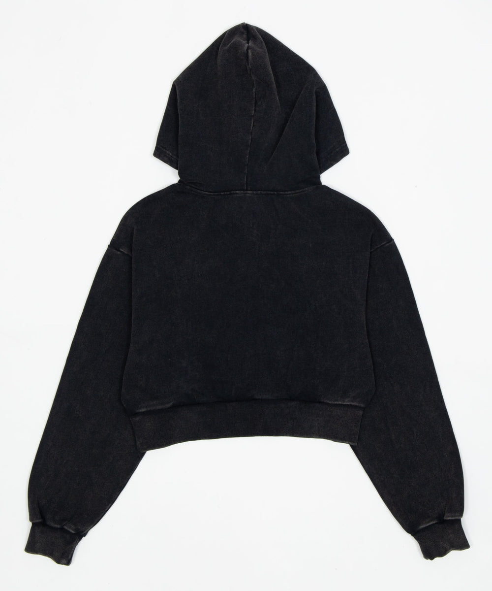 グラフィックショートプルパーカー