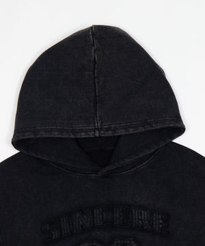 グラフィックショートプルパーカー