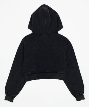 グラフィックショートプルパーカー