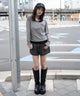 杢グレー モデル：159cm F着用