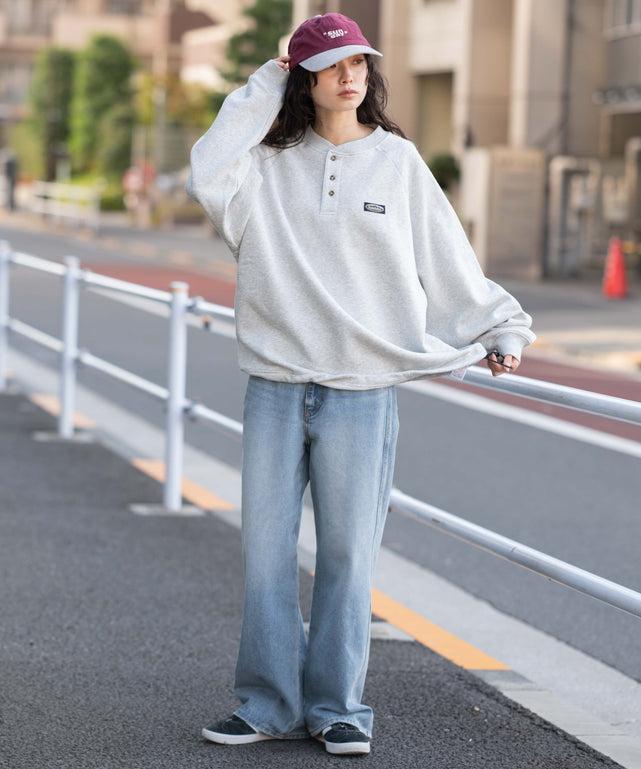 アッシュグレー　モデル：161cm M着用　