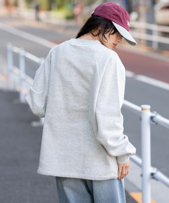 アッシュグレー　モデル：161cm M着用　