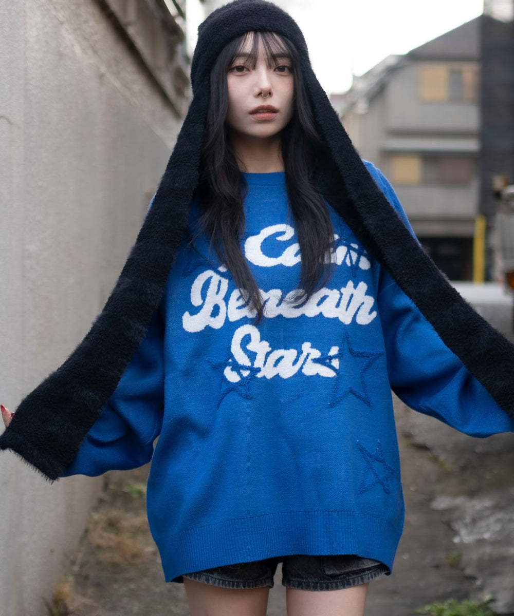 ブルー　モデル：159cm M着用