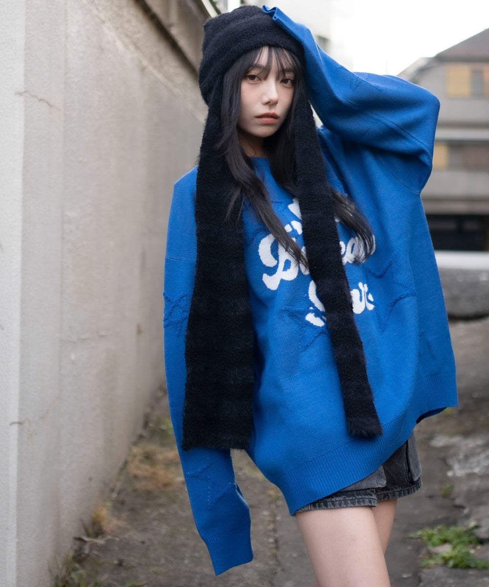 ブルー　モデル：159cm M着用