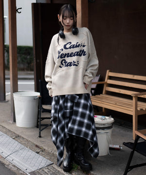 ホワイト　モデル：159cm M着用