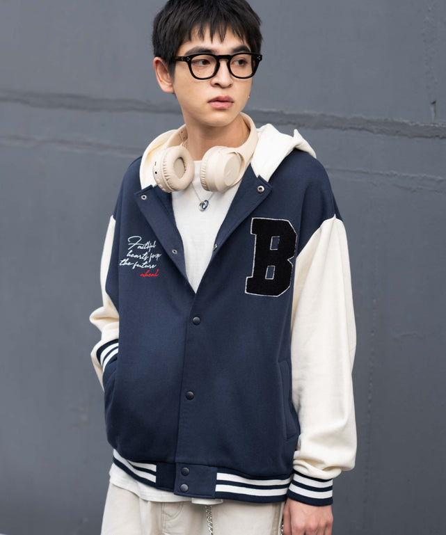 ネイビー モデル：180cm L着用