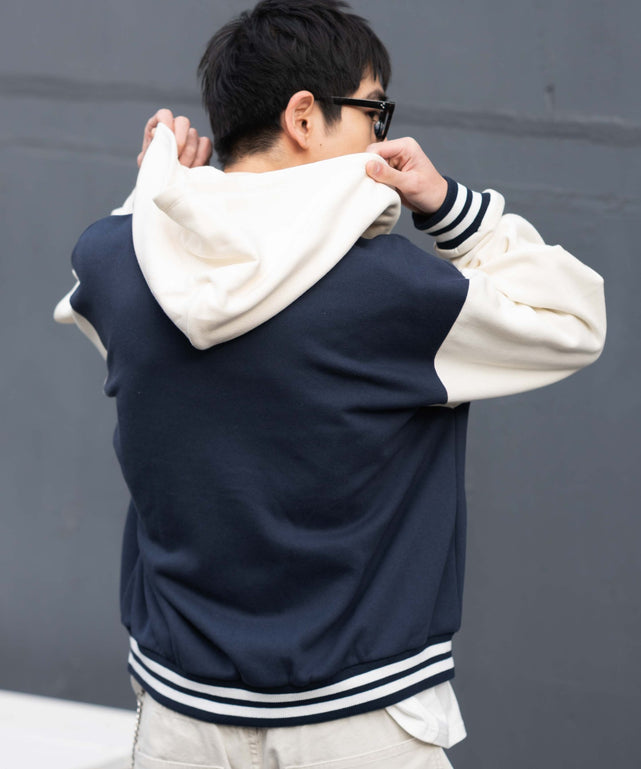 ネイビー モデル：180cm L着用