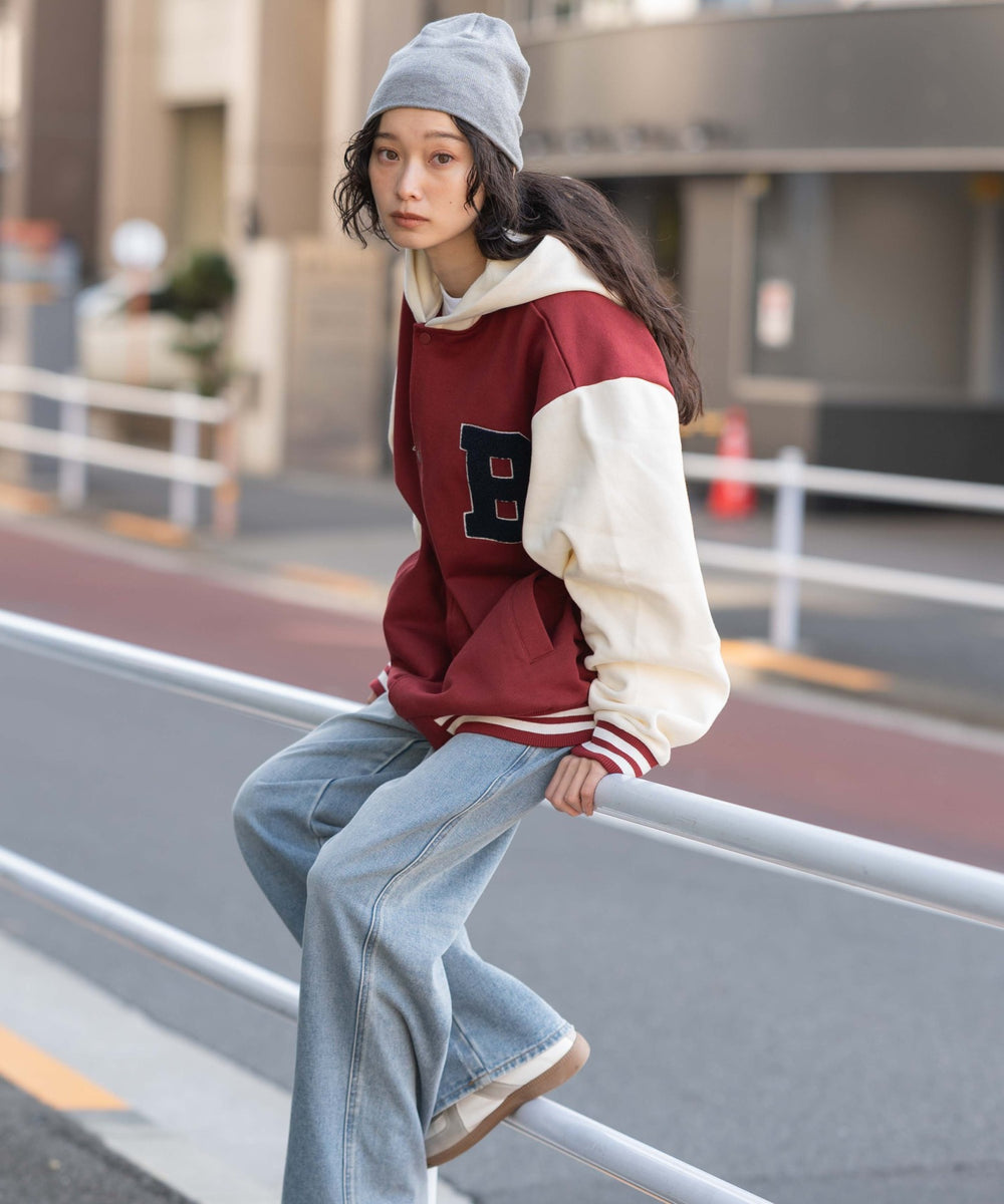 ワイン　モデル：161cm L着用