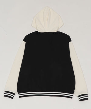 スウェットフードスタジャン