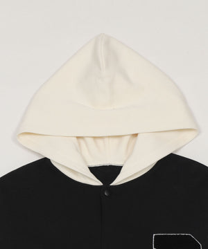 スウェットフードスタジャン