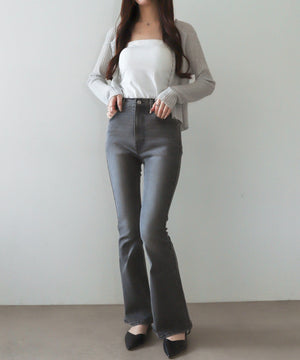 デニムブラックソノタ モデル：160cm M着用