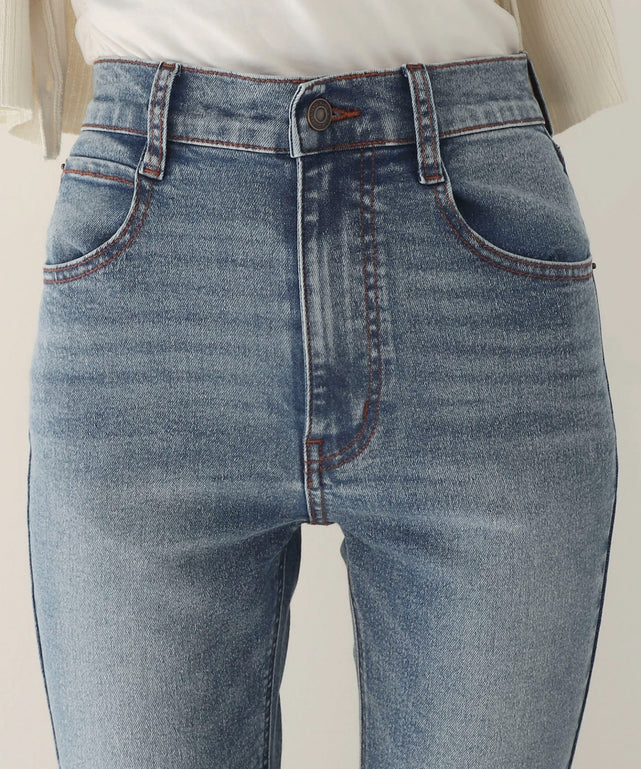 ストレッチフレアデニムパンツ