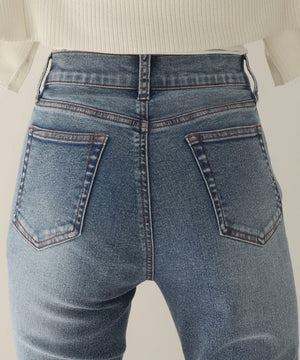 ストレッチフレアデニムパンツ