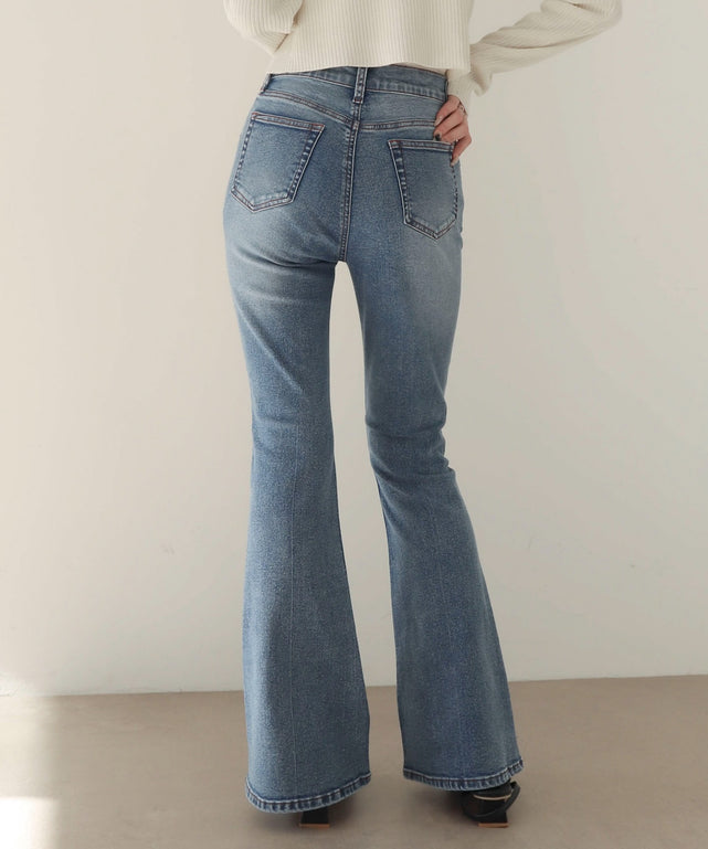 デニム中濃 モデル：160cm M着用