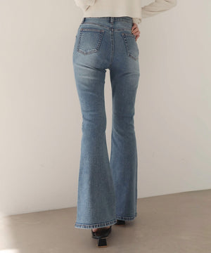 デニム中濃 モデル：160cm M着用