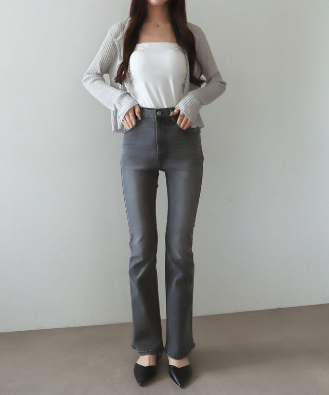 デニムブラックソノタ モデル：160cm M着用