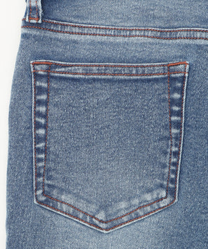 ストレッチフレアデニムパンツ