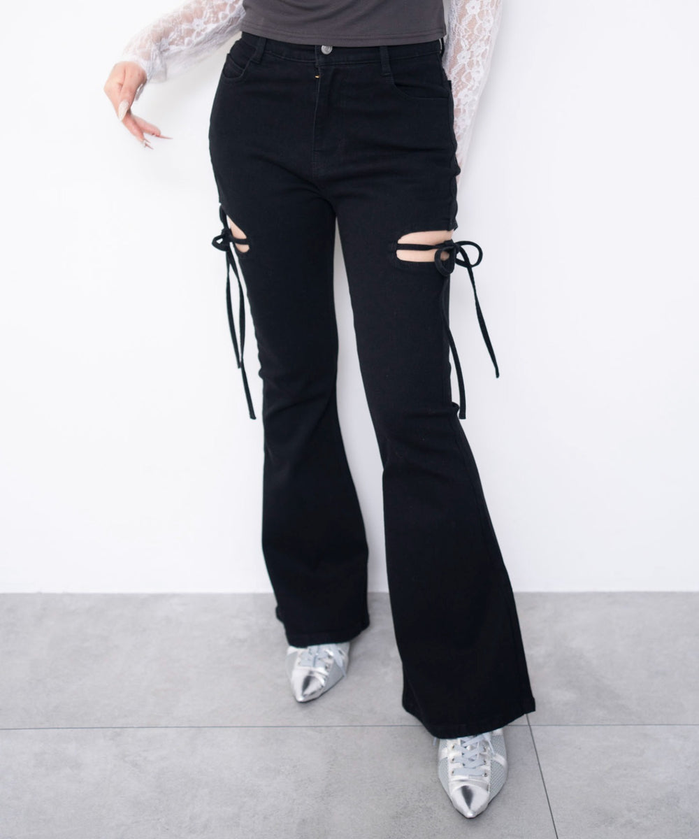 デニムブラック　モデル：155cm M着用　