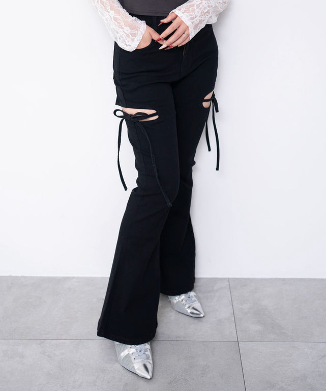 デニムブラック　モデル：155cm M着用　