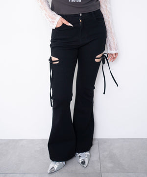 デニムブラック　モデル：155cm M着用　