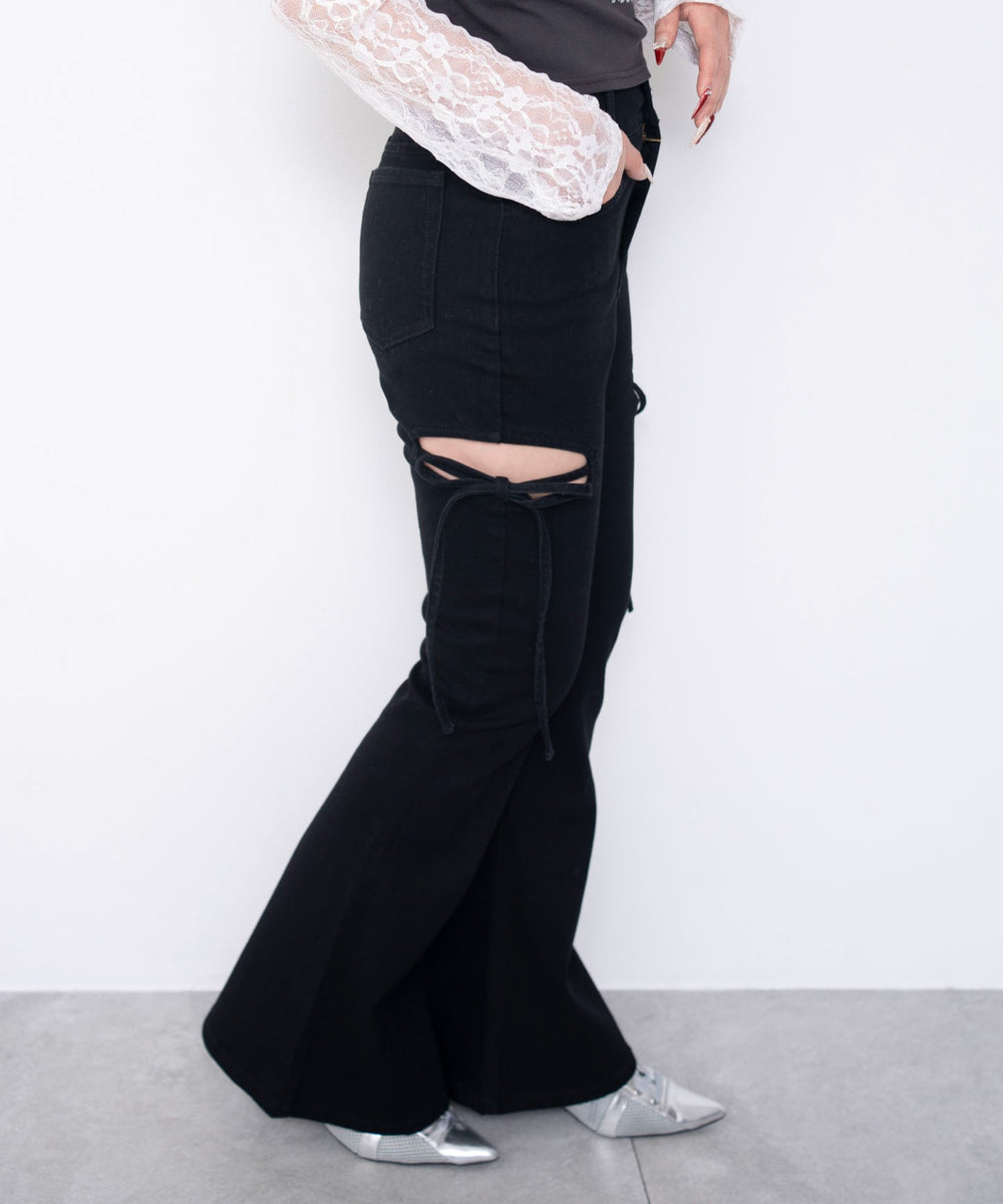 デニムブラック　モデル：155cm M着用　