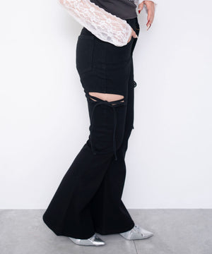 デニムブラック　モデル：155cm M着用　