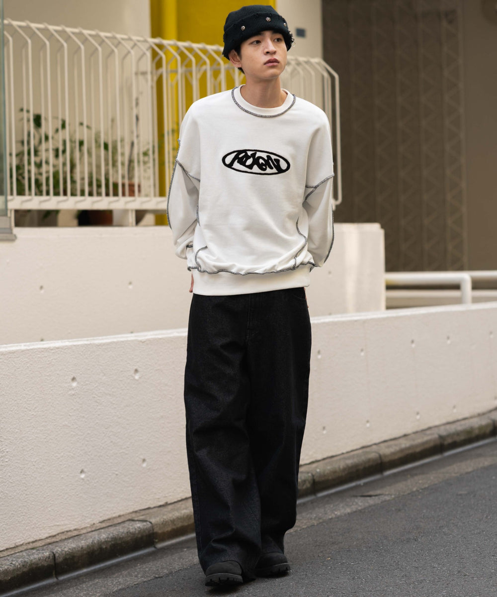 デニムブラック モデル：180cm L着用